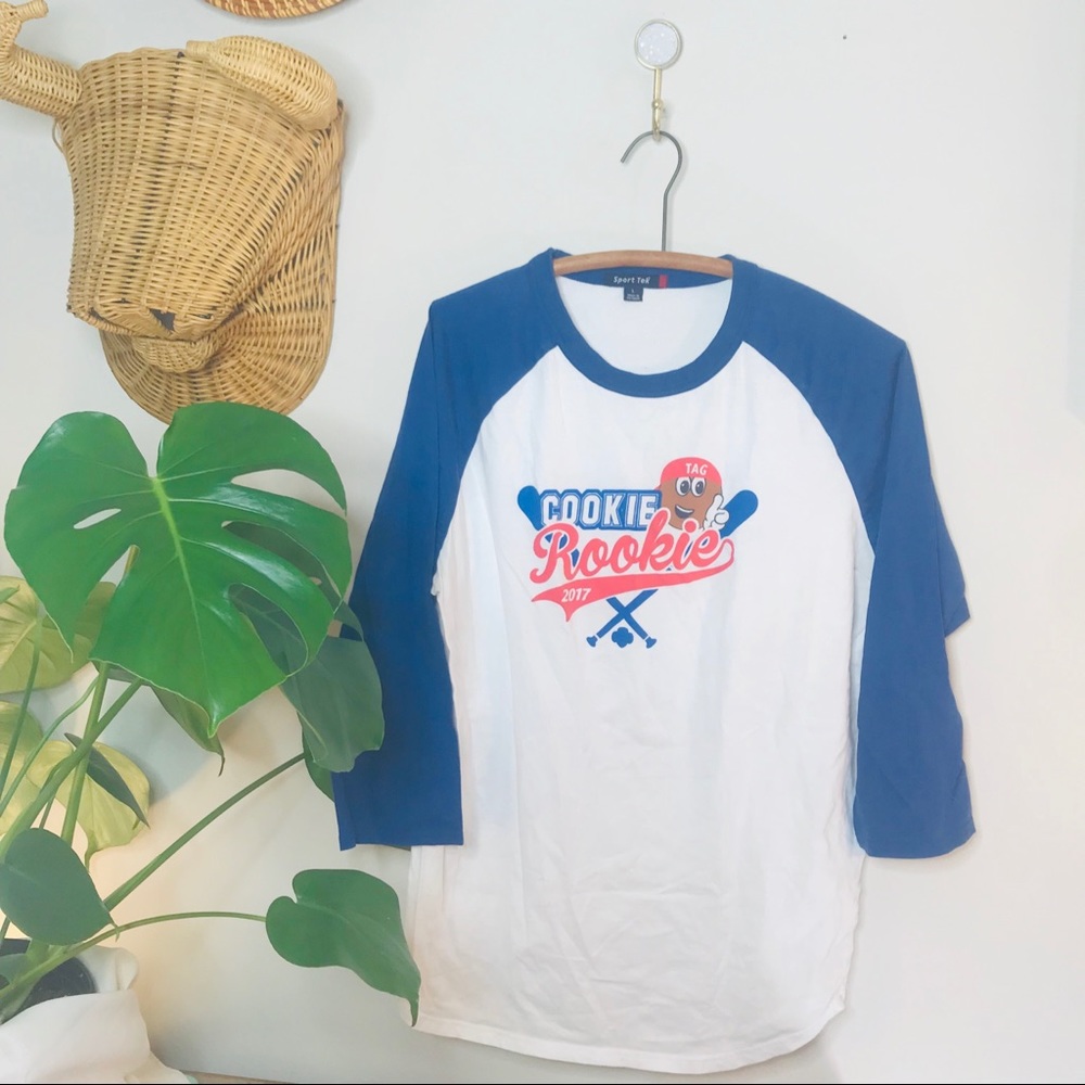 Girl Scout Baseball Cookie Tee - Picture 4 of 4
